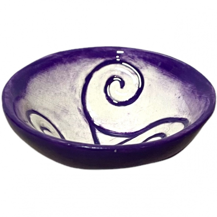 Triskele - Purple - Anointing Bowl